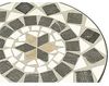 Dehner Blumenhocker Diana, Ø 41 cm, Höhe 54 cm, Metall, mosaikoptik, braun/grau/weiß Bild 5