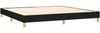 vidaXL Boxspringbett mit Matratze Stoff Schwarz 200x200 cm, Härtegrad: H2 [3140483] Bild 4