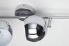 riess-ambiente Deckenleuchte BUBBLE 105cm silber, ohne Leuchtmittel, Wohnzimmer · Metall · Esszimmer · Modern Design Bild 5