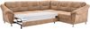 Cavadore Ecksofa Salisa mit Federkern / Polsterecke im klassischen Design / inkl. Bettfunktion / 264 x 86 x 244 / Mikrofaser Beige Bild 5