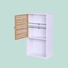 Relaxdays Hängeschrank Bad mit Bambustür Bild 5