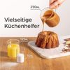 Praknu Messbecher Glas Messbecher mit Ausguss - 50ml, 125ml, 250ml - Präzise Skala, Borosilikatglas, (Set) Bild 2