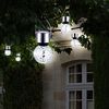 2er Set LED Solarleuchten aus Edelstahl für den Außenbereich Bild 4