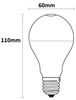 LED E27 7W 230V AC Neutralweiß GLS 610 Lumen 270° Bild 4
