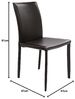 Kare, Milano Brown, 74638, bequemer, moderner Esszimmerstuhl, coffeebraun, 91 x 47 x 61 cm Bild 3