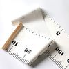 bestmall Messlatte für Kinder Wand Höhe Diagramm Leinwand Kinderzimmer Hängende Wachstumskarte Wachstumsmesser Messleiste 20x200 cm Bild 5