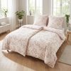 Traumschloss Bettwäsche Deluxe Premium, Seersucker, 2 teilig, Blumenranken, rosa, weiß Bild 2