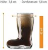 Stölzle Oberglas Stiefel Stamper 4 cl 12er Set Bild 5