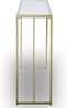 Jahnke Konsolentisch Glam Console, Gold Bild 5