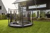 BERG Trampolin Zubehör Abdeckplane oval 520 cm grün Bild 2
