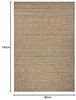 In- & Outdoor Teppich Granado Beige Braun - 80x150x0,6cm Bild 2