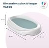 THERMOBABY Vasco Wickelauflage – innovativ – funktional – hohe Stabilität – hergestellt in Frankreich Bild 5