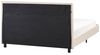 Wasserbett Stoff ALBI 140 x 200 cm Beige Bild 4