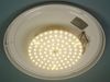 LED-Deckenleuchte rund, Opalglas matt, Dekorring Messing poliert, Ø 40cm Bild 4