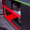 X Rocker Carbon-Tek Gaming TV-Board mit LED-Beleuchtung - grau/rot Bild 5