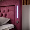 Boxspringbett Charme 180x200 H3 Rot Bild 5