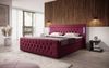 Boxspringbett Charme 180x200 H3 Rot Bild 3