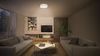 Ledvance ORBIS PARIS Deckenleuchte 300mm, weiß, E27-Sockel, kann mit smarter Lampe bestückt werden, hochwertiges, modernes Design, mit Stoffschirm, geeignet für Innenräume, rund, IP20 Schutzklasse Bild 2