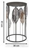 Kobolo Beistelltisch Tisch Dekotisch - PIANTA - aus Metall und Holz Gr2 (1-St) Bild 2