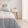 MTOnlinehandel Bettwäsche Küstenkind Anker, 100% Baumwolle, ideal als Partnerbettwäsche, Renforcé, 4 teilig, maritime Anker Bettwäsche gestreift Bild 3