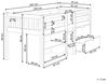 Mittelhochbett SUSVILLE 90 x 200 cm Holz Rosa Bild 3