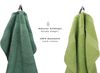 Betz Handtuch Set 12-TLG. Handtuch Set Premium Farbe tannengrün/avocadogrün, 100% Baumwolle (Set, 12-St) Bild 5