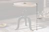 riess-ambiente Beistelltisch ENGINEER Ø50cm natur / schwarz (Einzelartikel, 1-St), Wohnzimmer · Massivholz · Eisen · rund · höhenverstellbar · Industrial Bild 3