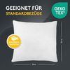 LILENO HOME 4er Set Kissenfüllung 50x50 cm - 40°C waschbares Innenkissen geeignet für Allergiker - Polyester Kisseninlet als Couchkissen, Sofa Kissen, Cocktailkissen und Kopfkissen Bild 5