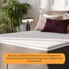 Emma 'Classic' Topper, 180x200 cm, 85 % Polyester / 15 % Polypropylen, Weiß Bild 4