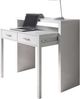 Habitdesign, ausziehbarer Schreibtisch Konsole in Artik weiß – kompakter Tisch für Büro, Flur oder Arbeitszimmer, Maße: 98,5 x 87,5 x 36–70 cm (B x H x T) Bild 4