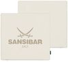 Sansibar Sylt Kissenhülle Kissenbezug Sansibar Sylt Kissenhülle, Sansibar Logo Druck, 45x45 cm, mit Logo-Schriftzug, mit verdecktem Reißverschluss Bild 2