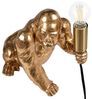 Tischlampe Gorilla HARAMBE Gold Bild 4