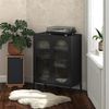 loft24 Highboard Luna, Anrichte aus Metall mit 2 Glastüren Bild 2