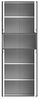 Möbel-Eins KALINA Büroschrank III, Material Dekorspanplatte, weiss/grau Bild 4