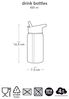 A Little Lovely Company Trinkflasche Trinkflasche 450ml mit Trinkhalm Wasserflasche Kinderflasche Bild 5