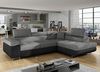 Menzzo Antoni Schlafsofa, Schwarz/Grau 200 Bild 2