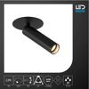 SLV No. 152380 KARPO 30 Deckeneinbauleuchte Rosette flach schwarz 3000K Bild 2