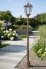 Arnusa LED Solarleuchte Gartenlaterne Außenleuchte Sockelleuchte 175cm Klassisch Solarlampe, Farbwechsel, LED fest integriert, warmweiß, kaltweiß, kabellos mit Dämmerungssensor Bild 3