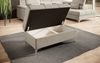 Beistellhocker Dream mit Stauraum Beige Bild 4