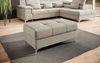 Beistellhocker Dream mit Stauraum Beige Bild 3