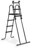 EXIT Poolleiter für Rahmenhöhen 108-122 cm, schwarz, mit Anti-Rutsch-Sprossen Bild 2