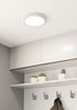 Eglo 900654 Aufbauleuchte FUEVA 5 Stahl weiss LED 17W 3000K H:2. 8cm Ø21cm Bild 2