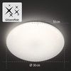 WiFi LED Deckenleuchte 18W/100W dimmbar Rund 30cm Bild 3