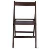 Mueblear 19016 Klappstuhl aus Holz, 43 x 46 x 79 cm Wenge Bild 4