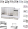 Lorelli 'Trend Plus NEW' Babybett mit Schaukelfunktion grau