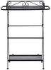 Beistelltisch Antik Optik schwarz rechteckig 35x40 cm ANCUD Bild 4