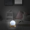 EAXUS Nachtlicht LED Moonlight Nachtlicht mit 3D Mond Printing Beleuchtungsdekoration, LED fest integriert, manuelle Auswahl zwischen warmem Gelb und kaltem Weiß Bild 5