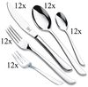 JUSTINUS BRENGER Besteck Set 60 teilig TWIST Edelstahl Bild 2