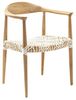 SAFAVIEH Bohemian Wooden Arm Chair, in Light Oak Bild 4