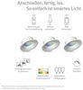 Müller Licht tint LED Einbauleuchte 3er Set weiß Ø 9 cm RGBW Smart Bild 2